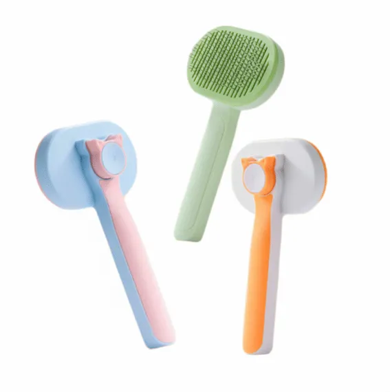 Pet Self Rectangle Slicker With Box