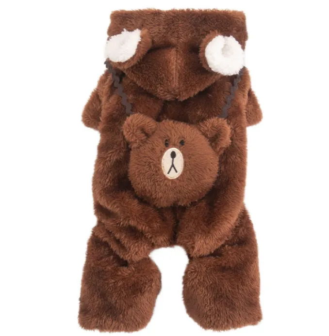 Bear Pet Hoodie Jumpsuit (XXL Size)
