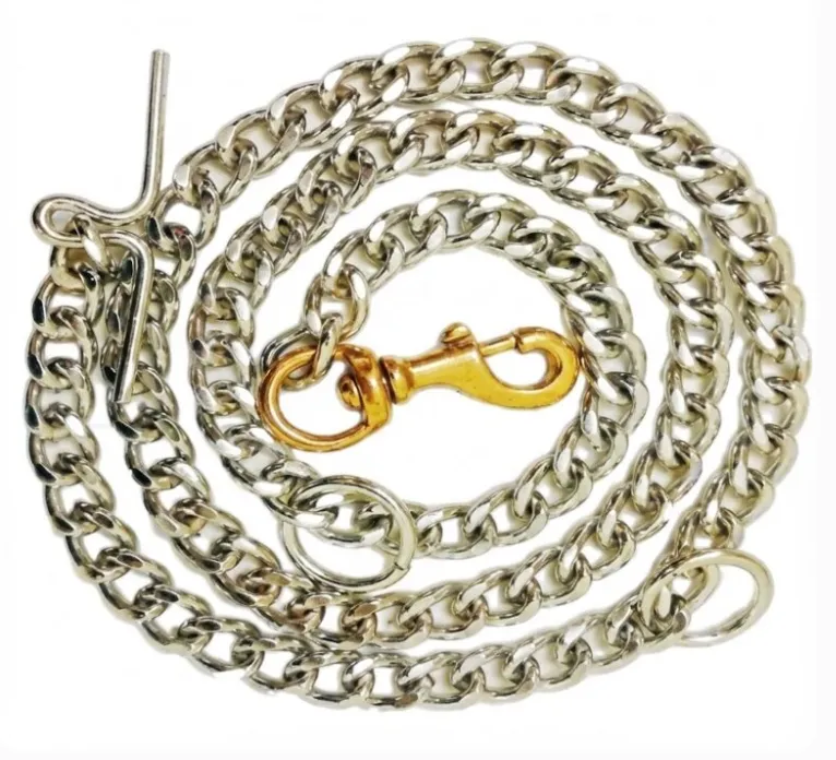 Diamond Steel Dog Chain Leash -Various size (12)