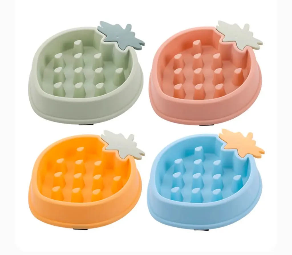 Pineapple Slow Feed Pet Bowl