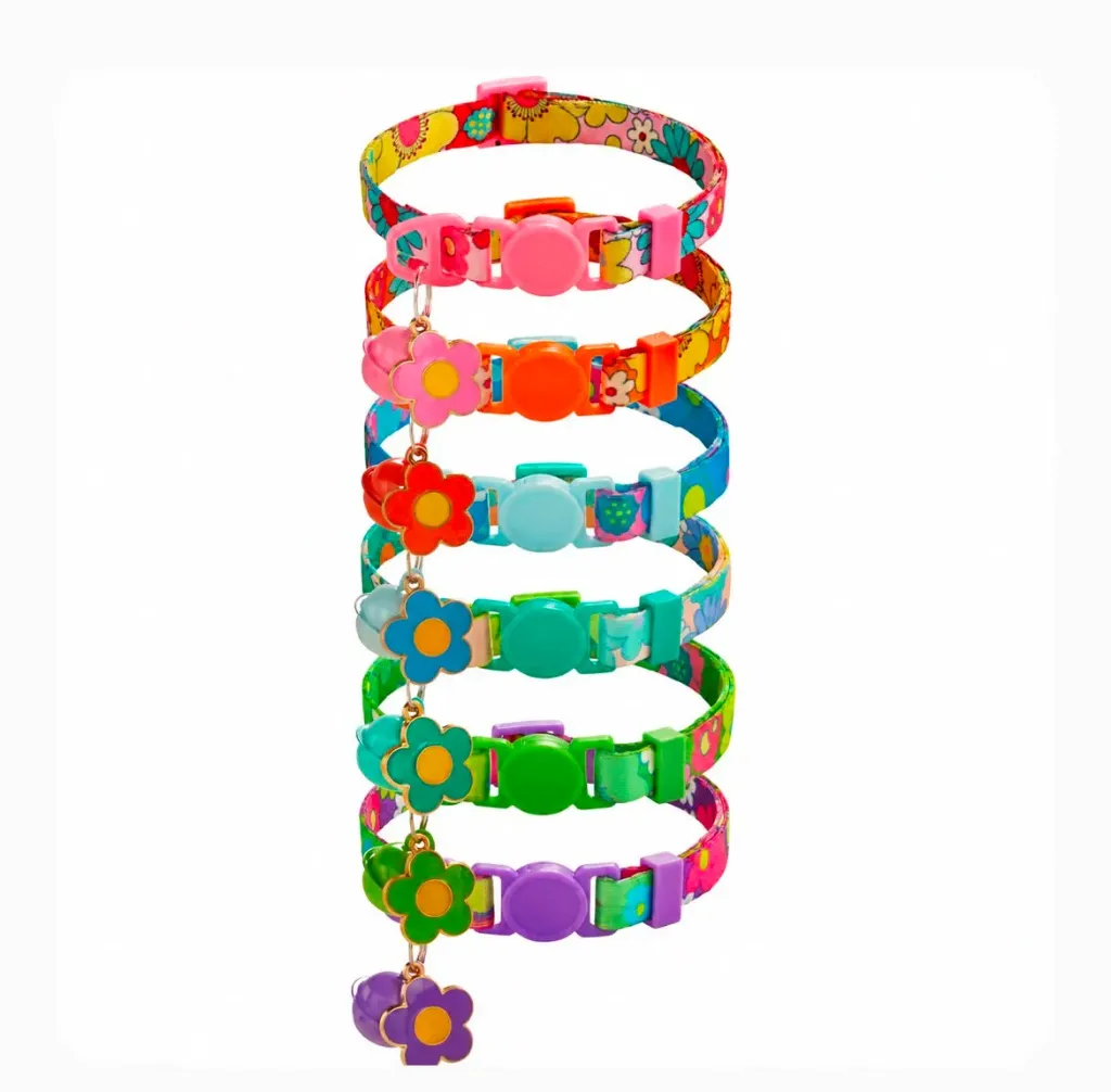 10mm Floral Pet Collar