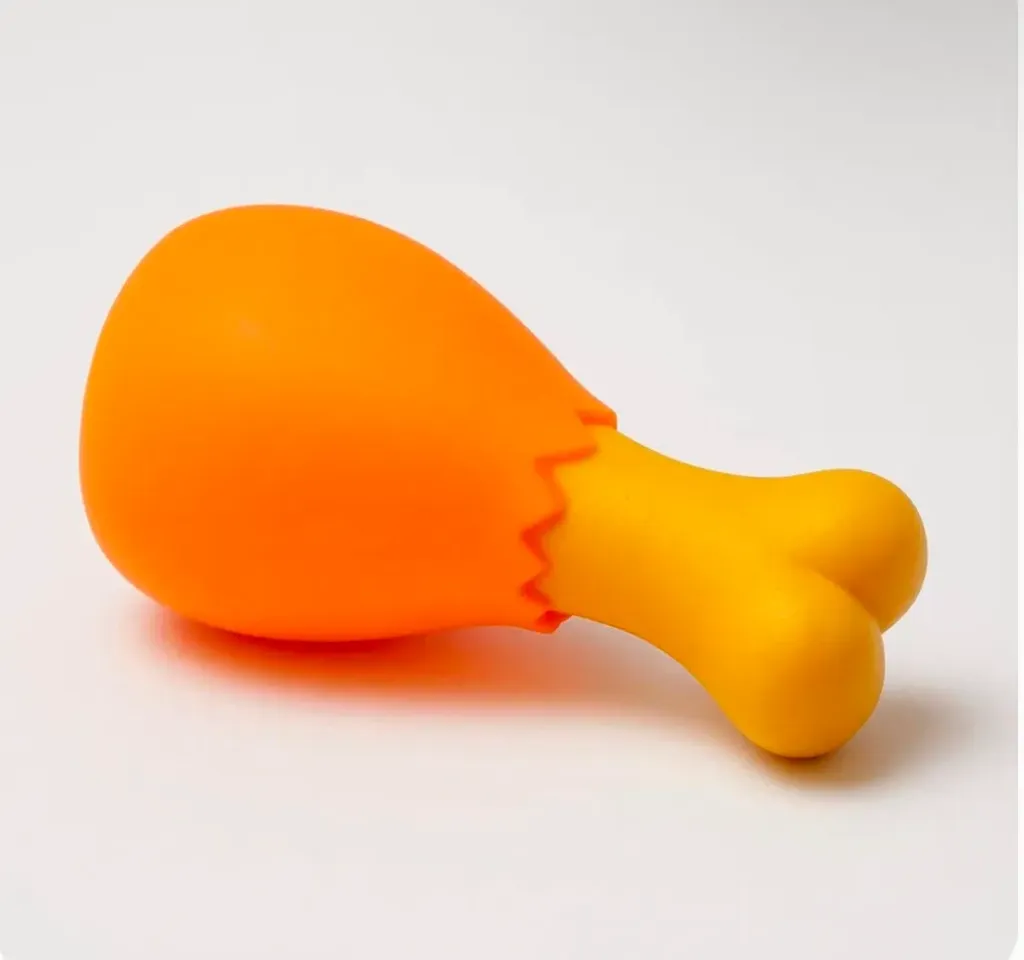 Chicken Bone Squeaky Toy
